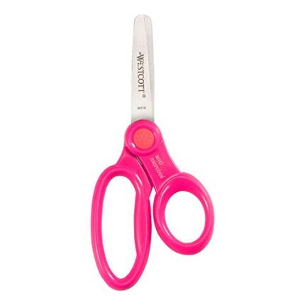 Westcott 5’’ Blunt Scissors For Kids With Anti-Microbial Protection